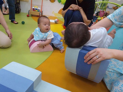 赤ちゃんイベント♪親子エクササイズ