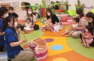 赤ちゃんイベント♪足形アート