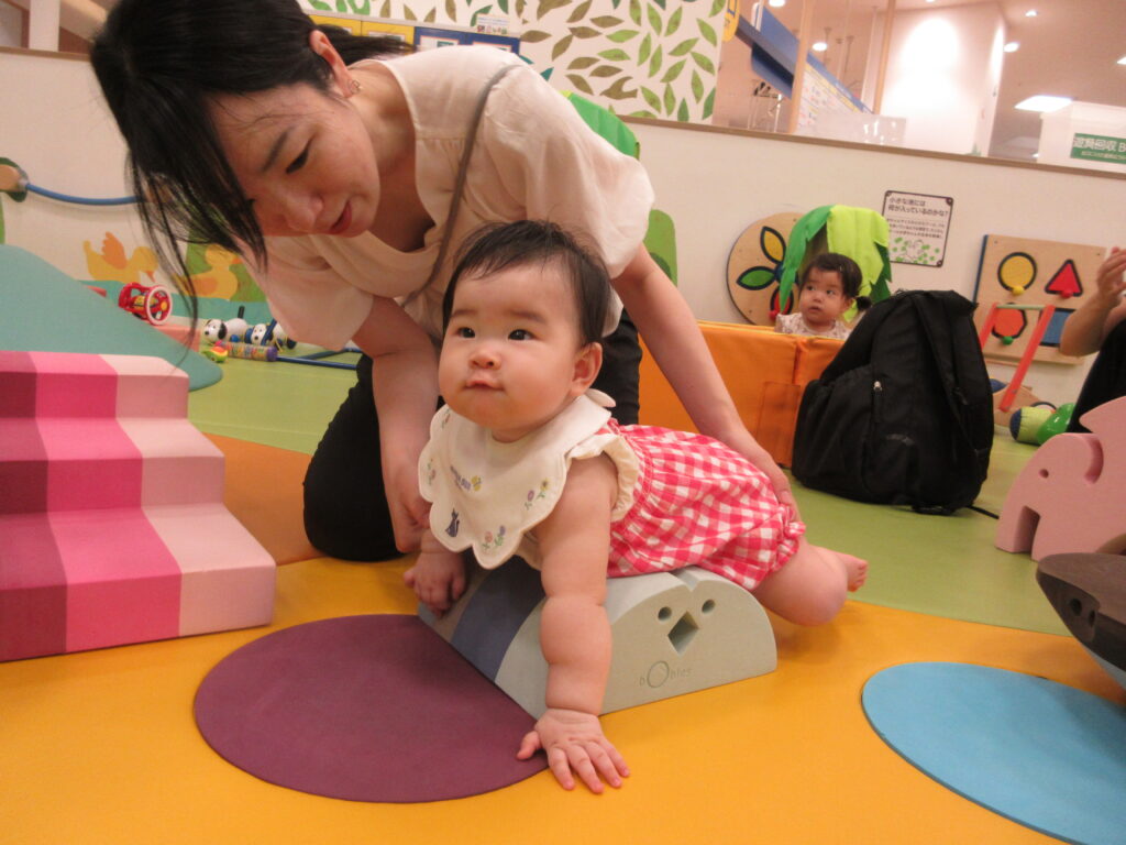 赤ちゃんイベント♪キドキド遊具体験