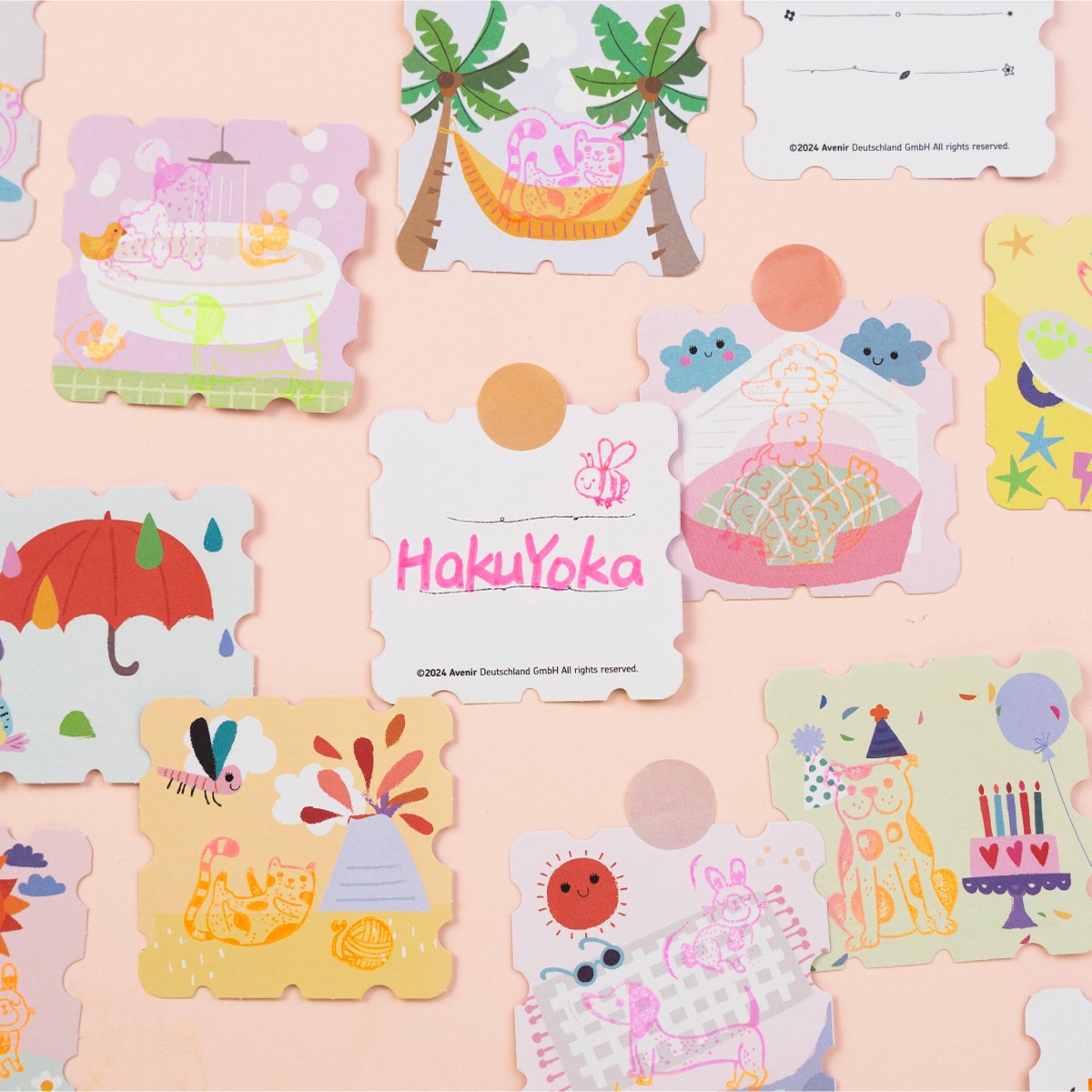 スタンプを押してカードをつくろう！