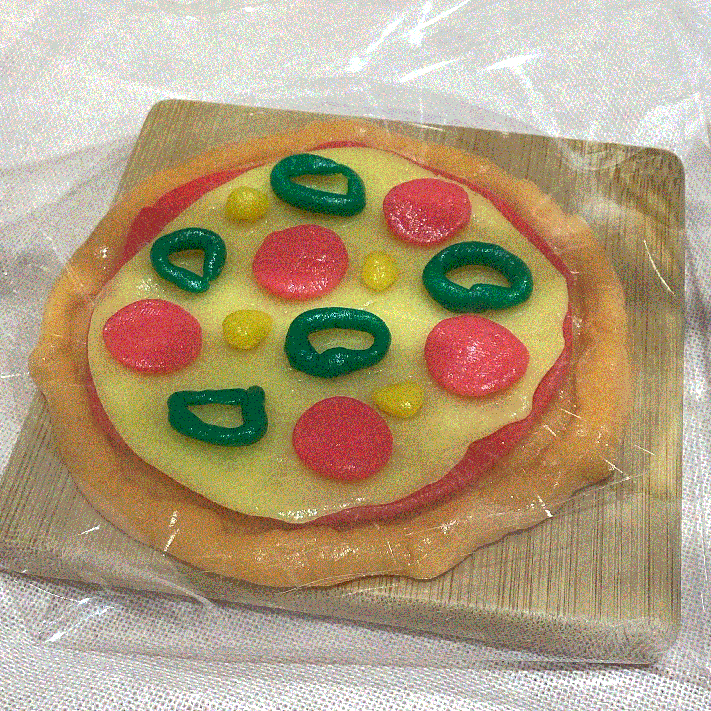かんてんネンドでピザをつくろう♪