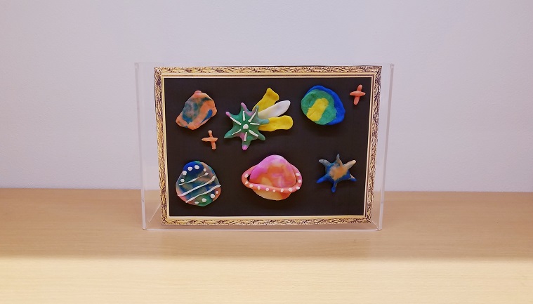 【水曜クラフトイベント】かんてんネンドで宇宙に惑星をえがこう