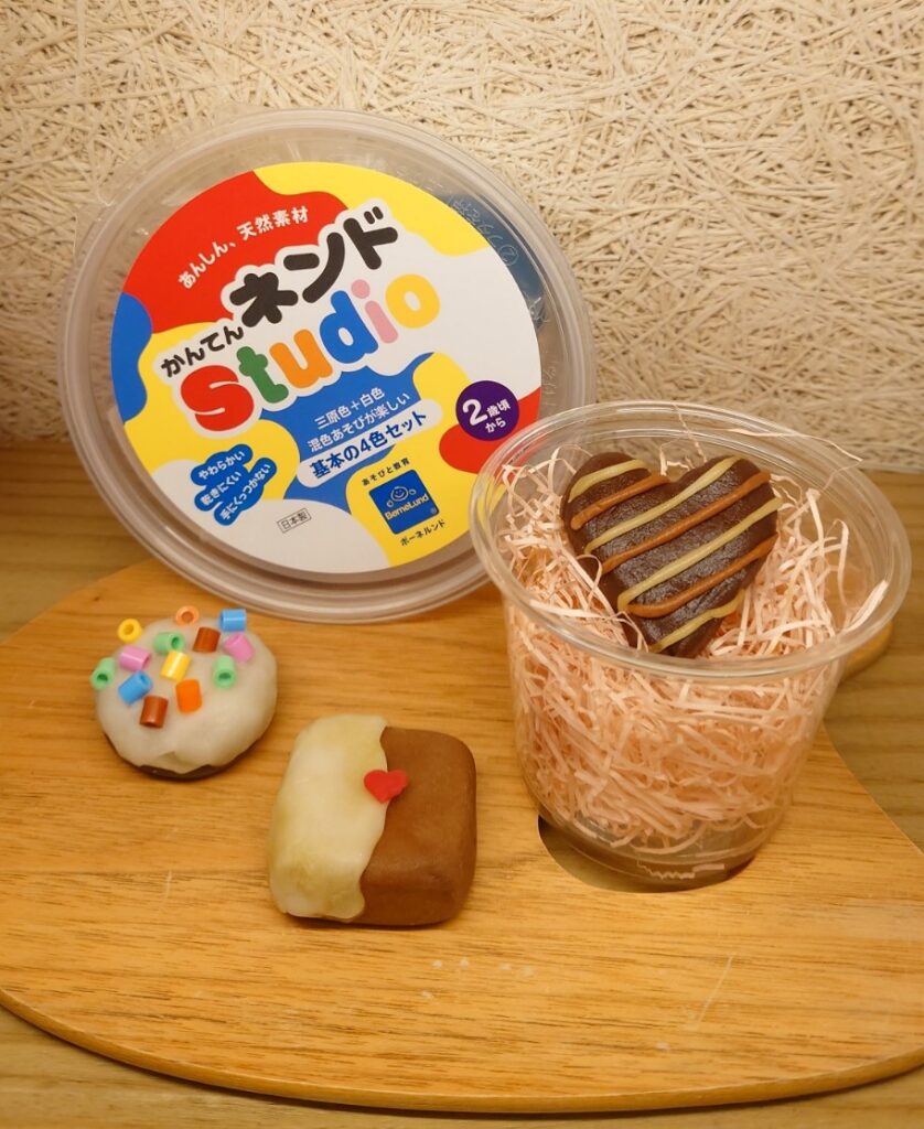 ワークショップイベント☆かんてんネンドでお菓子づくり