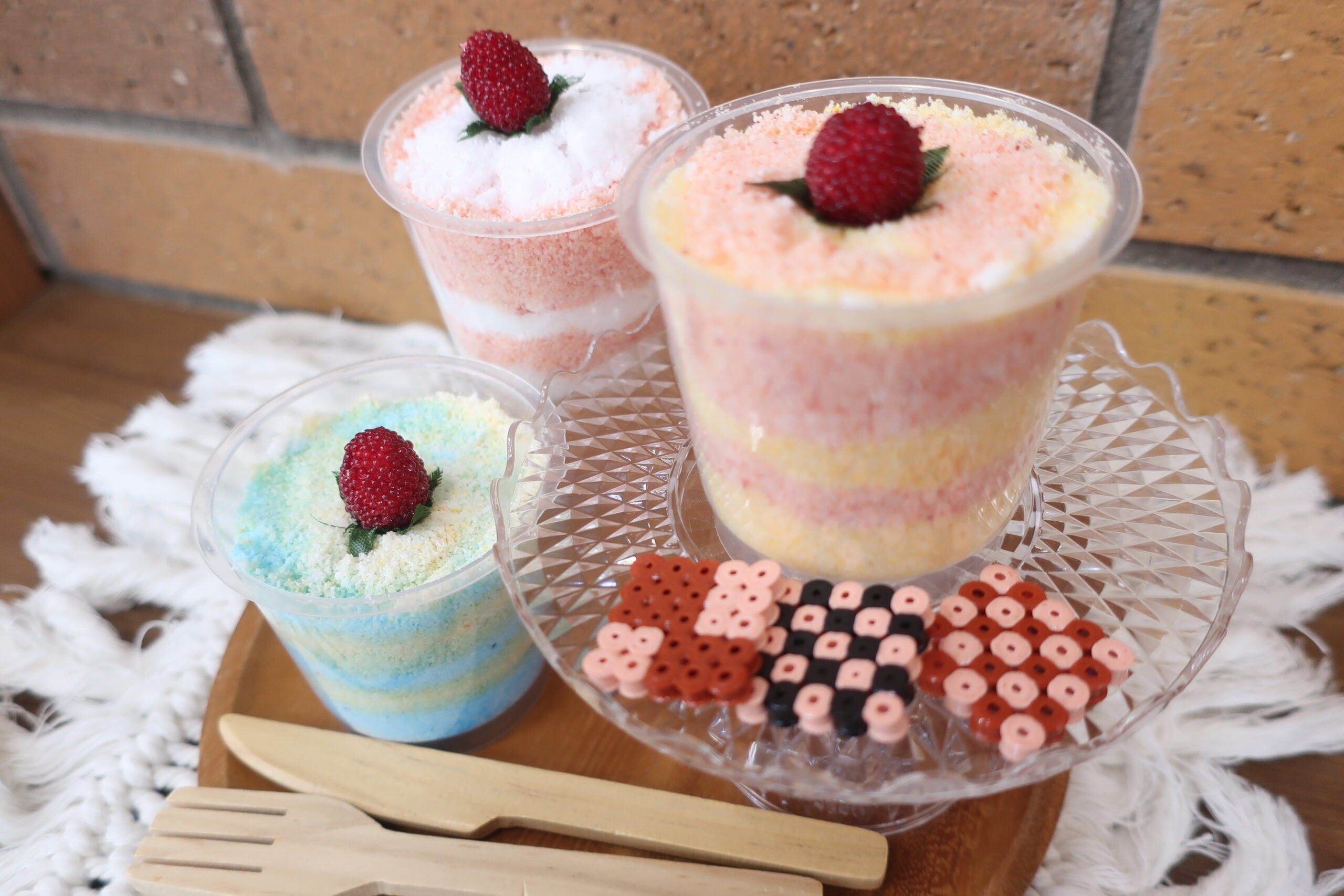 バスボムのケーキ屋さん