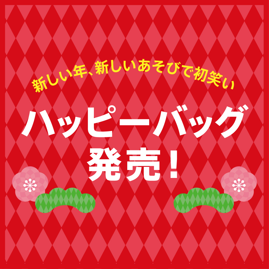 【1/3（金）～】ボーネルンドの福袋「ハッピーバッグ」販売のお知らせ