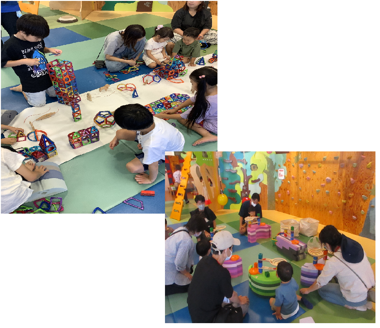 親子で組み立てあそび