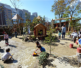 ボーネルンド プレイヴィル 天王寺公園 1周年記念スペシャル企画開催