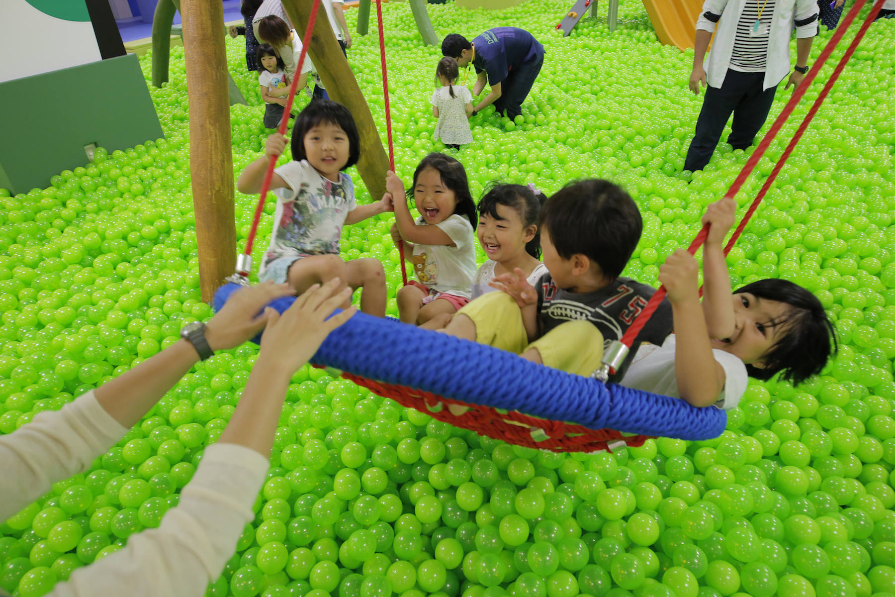 小山市 屋内子どもの運動遊び場 キッズランドおやま