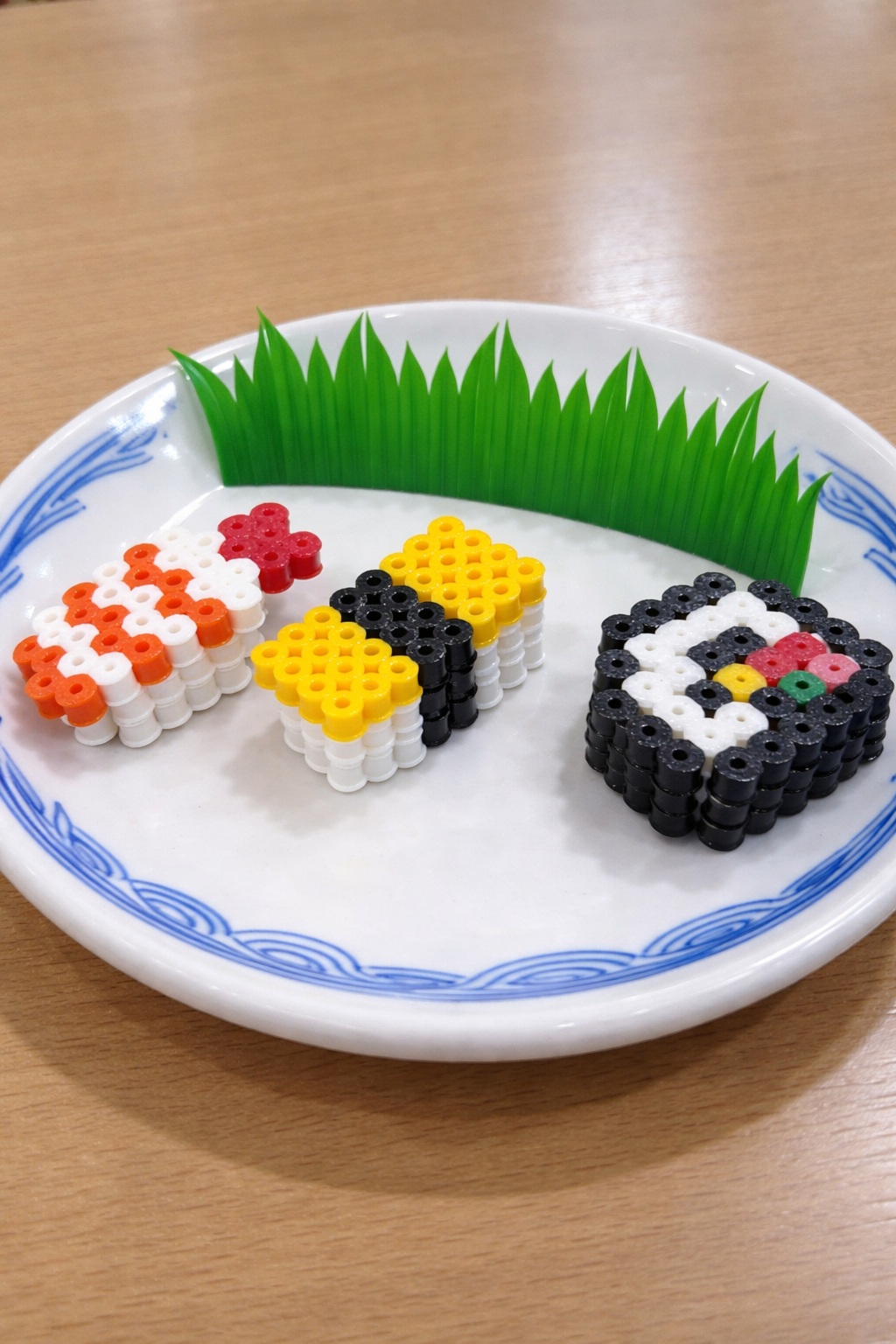 アイロンビーズのハマビーズでお寿司のストラップを作ろう！