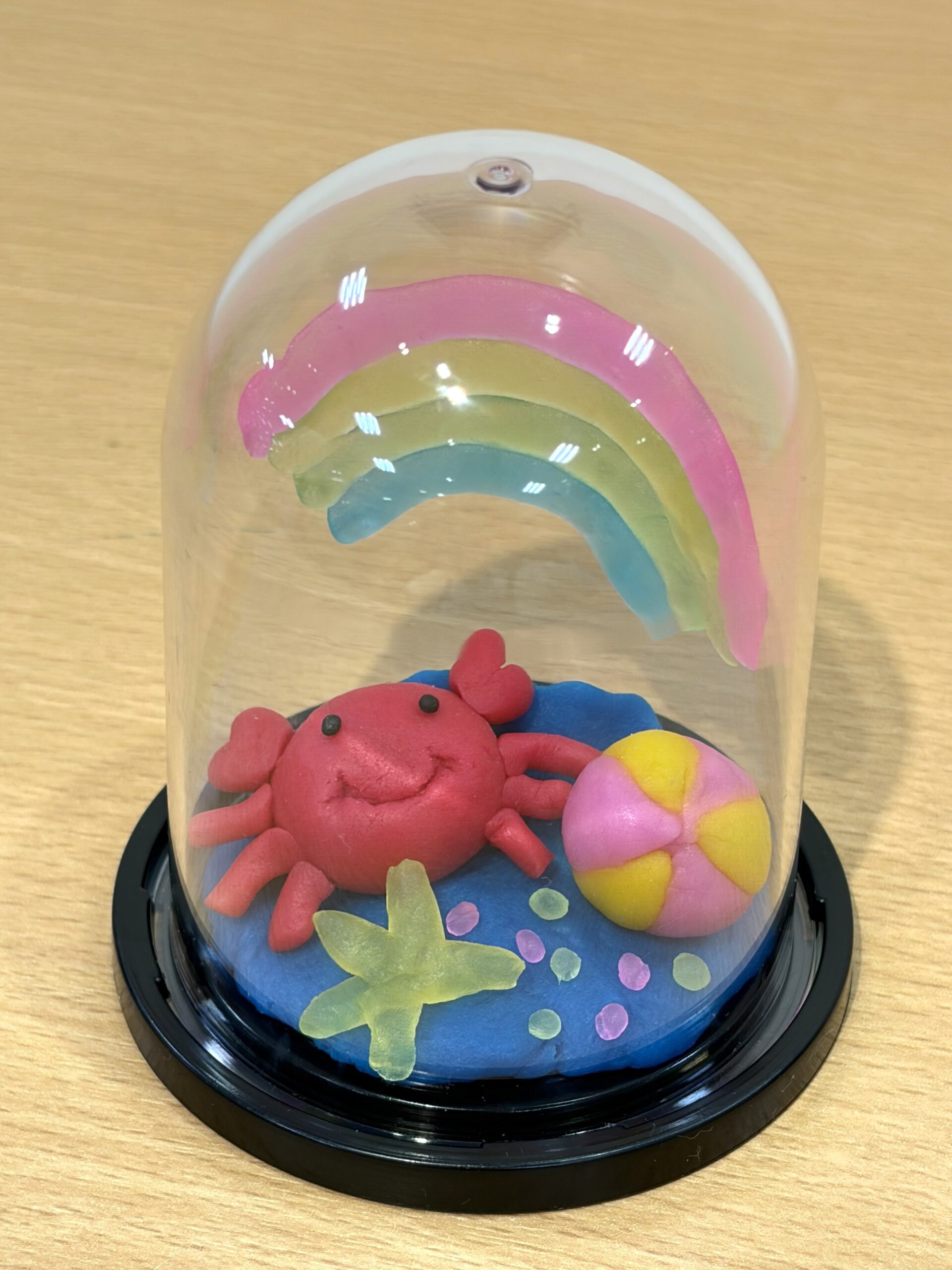 かんてんネンドで海の生き物をつくろう！