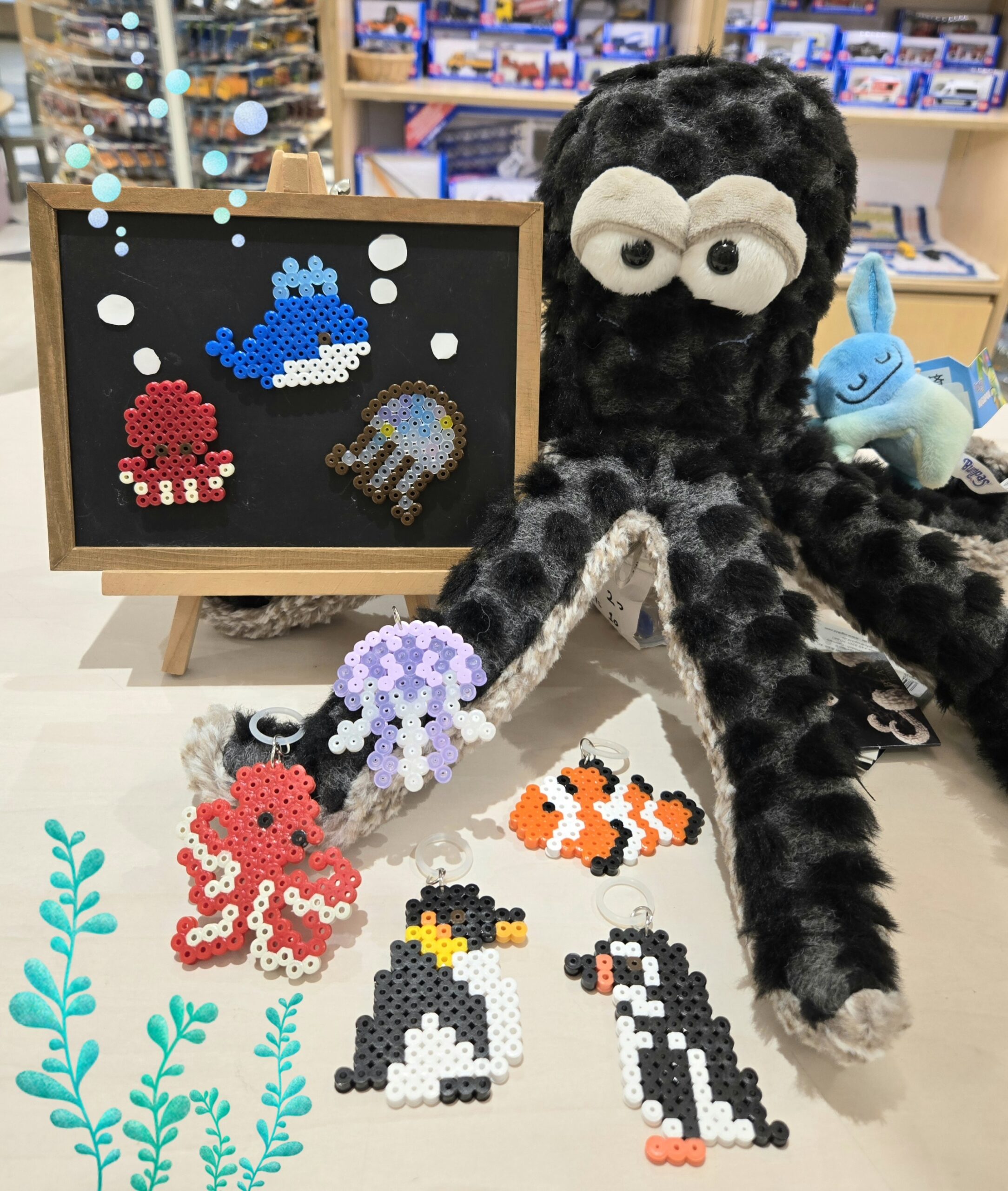 【平日開催】アイロンビーズで海の生き物を作ろう！