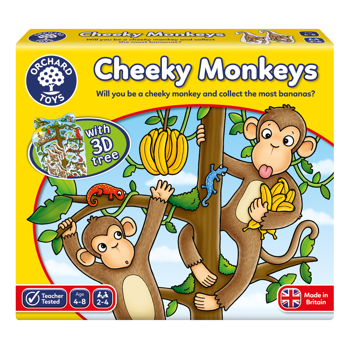 🐵イタズラおさるのバナナ争奪ゲームであそぼう！！🍌