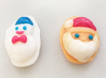 かんてんネンドでクリスマスモチーフづくり