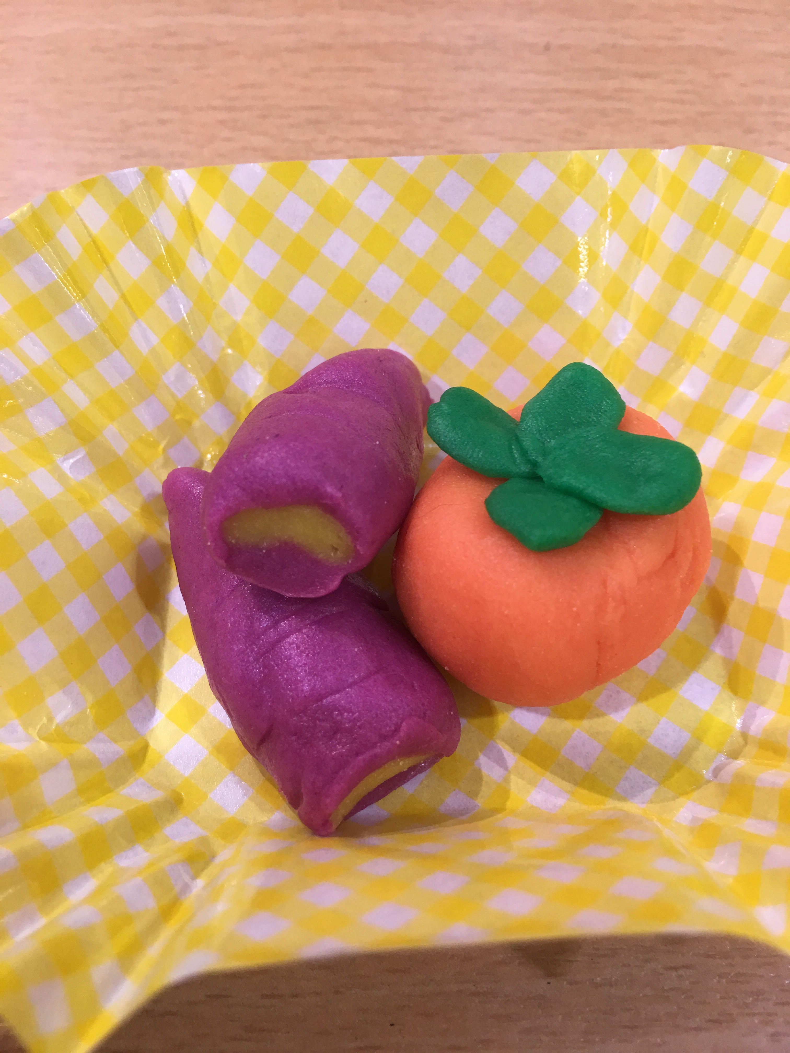 かんてんネンドで秋の食べものを作ろう！
