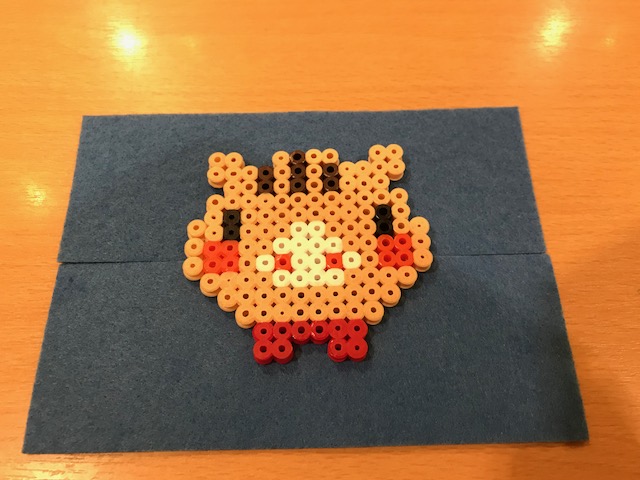 新年　干支のモチーフ作り
