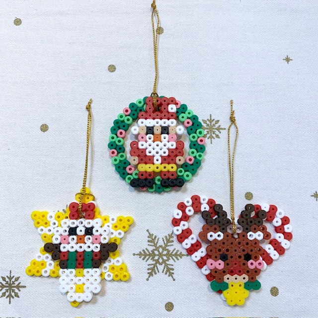 クリスマスのオーナメントづくり