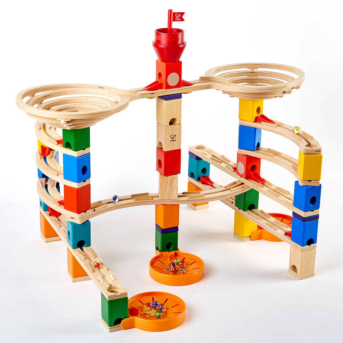 組み立て式ビー玉転がし クアドリラ を体験しよう